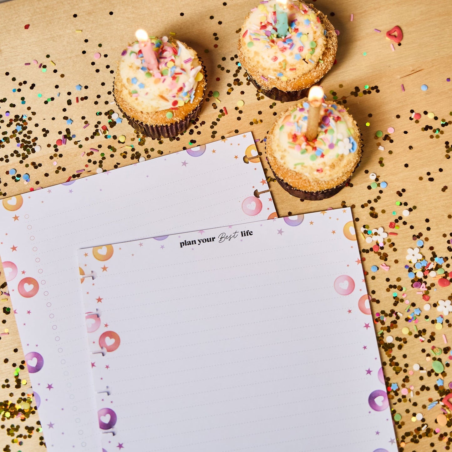 10 Years of Happy - Checklist Classic Filler Paper - 40 Sheets