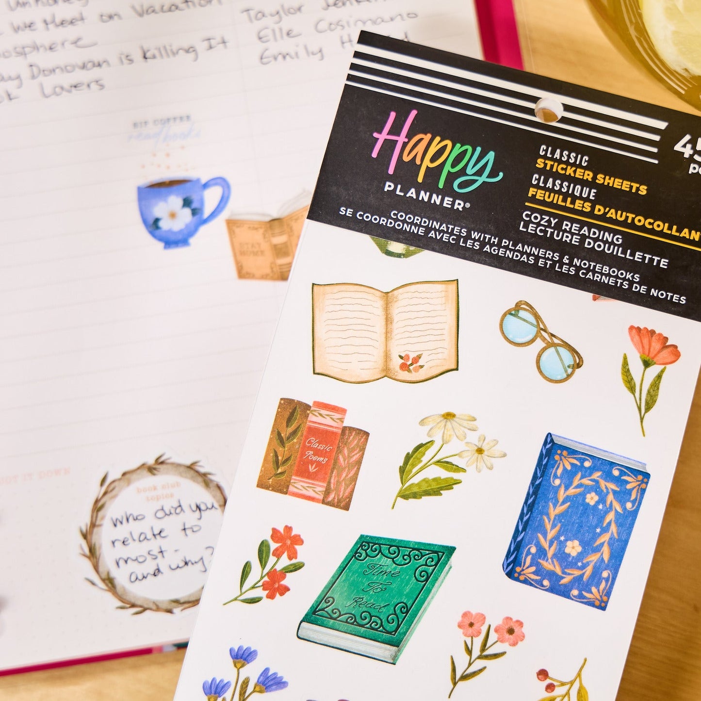 Cozy Reading - Value Pack Stickers