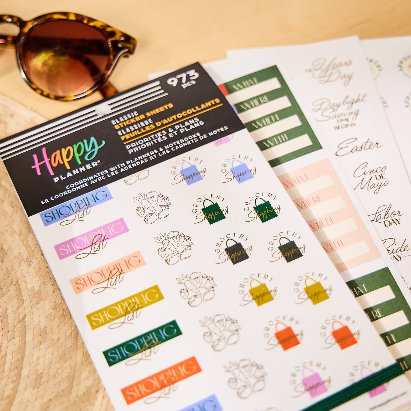 Priorities & Plans - Value Pack Stickers