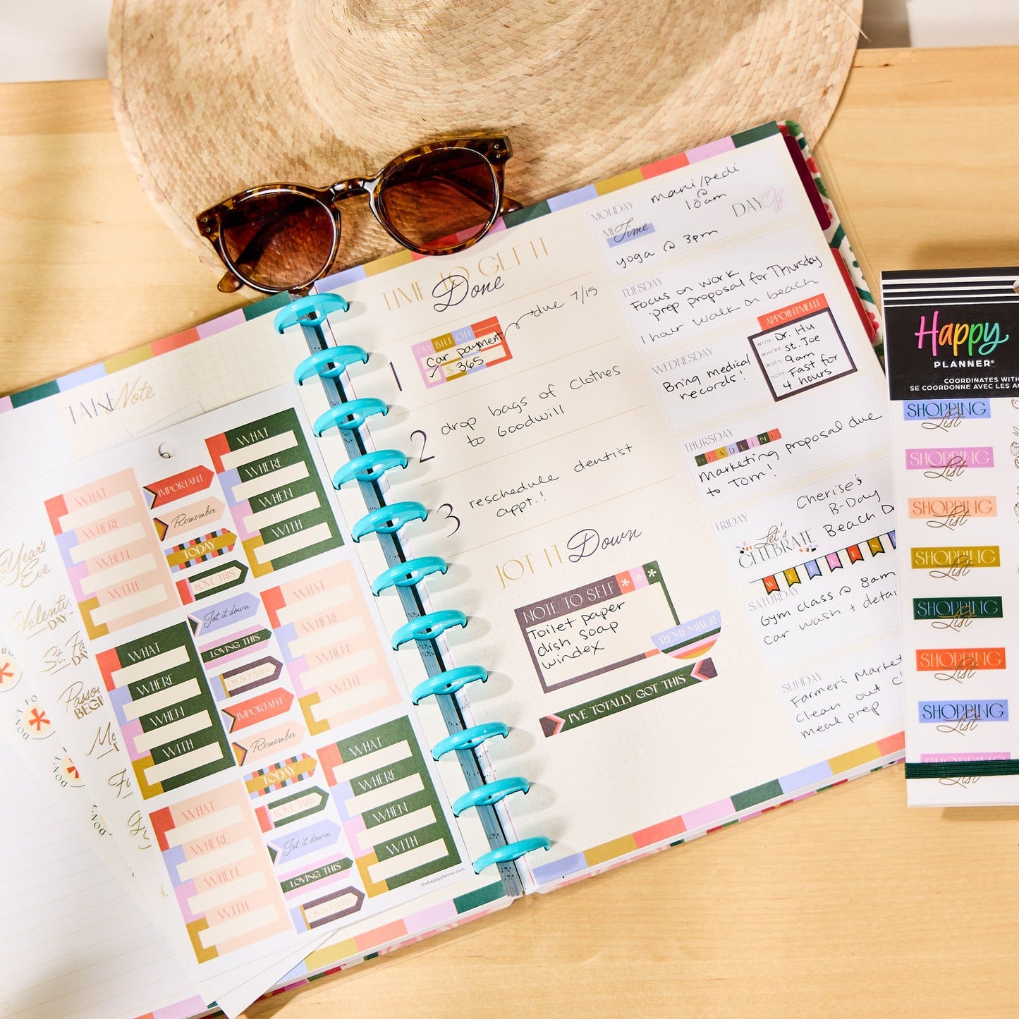 Priorities & Plans - Value Pack Stickers