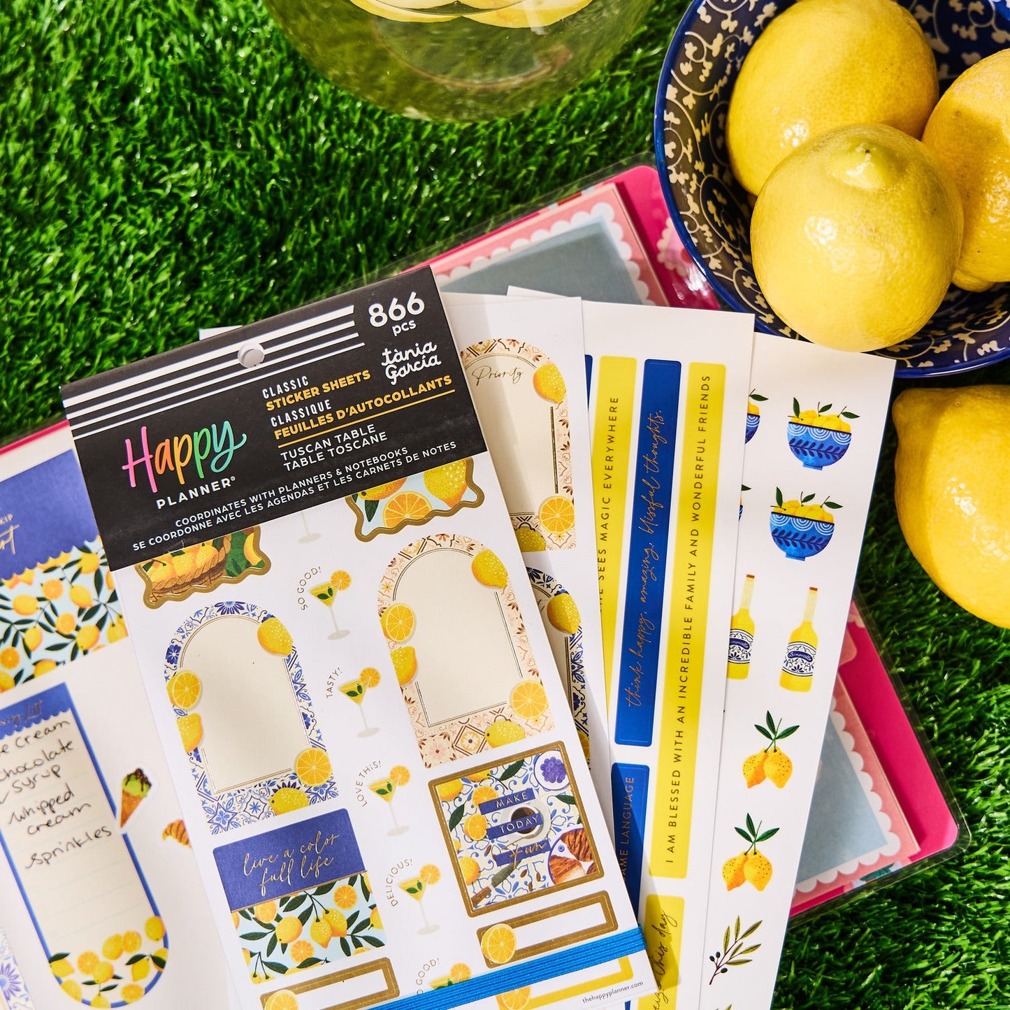 Tuscan Table Meal Planning - Value Pack Stickers