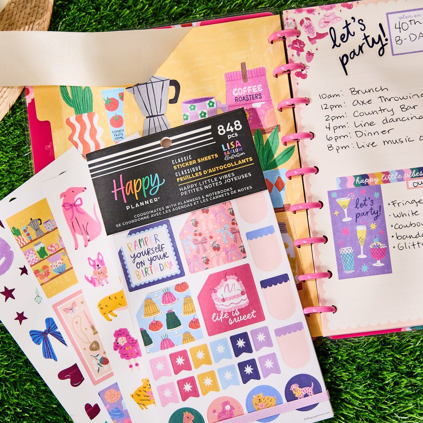 Happy Little Vibes - Value Pack Stickers