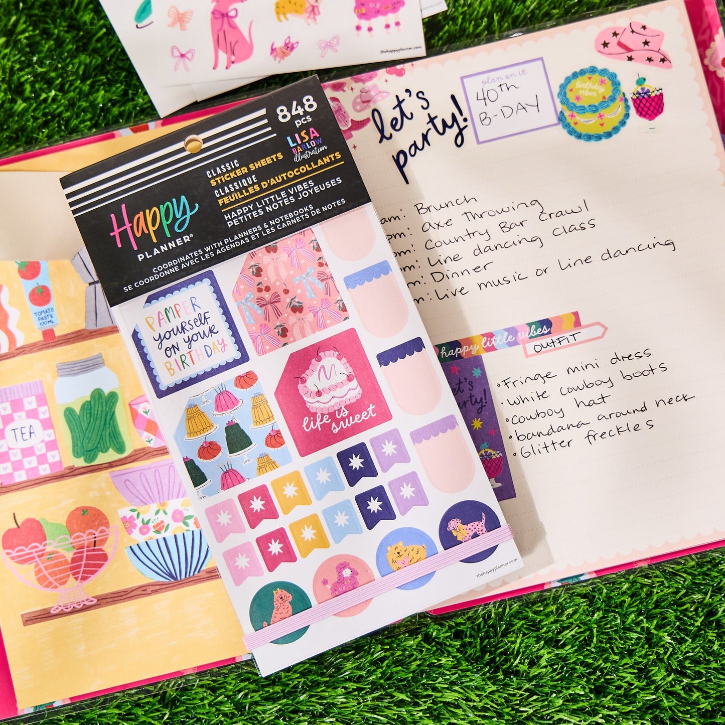 Happy Little Vibes - Value Pack Stickers