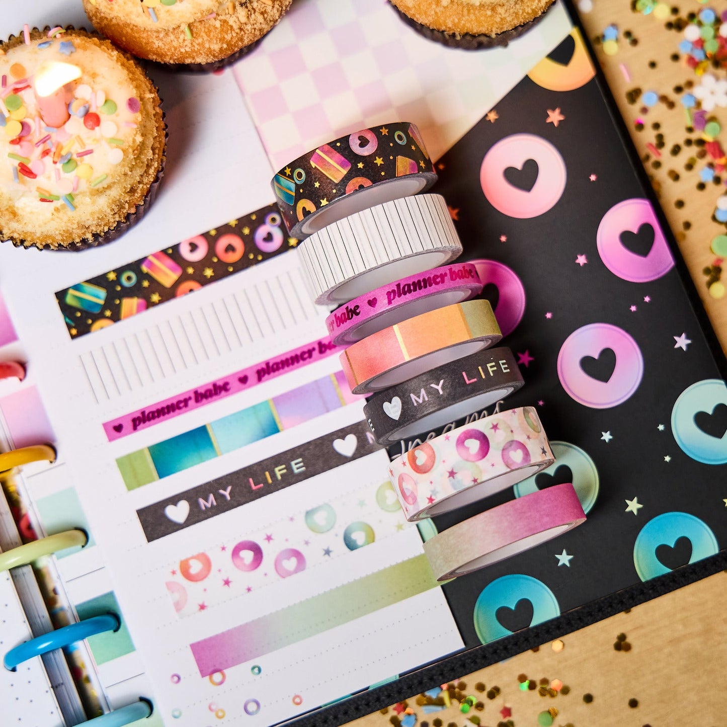 10 Years of Happy - Washi Tape - 7 Pack