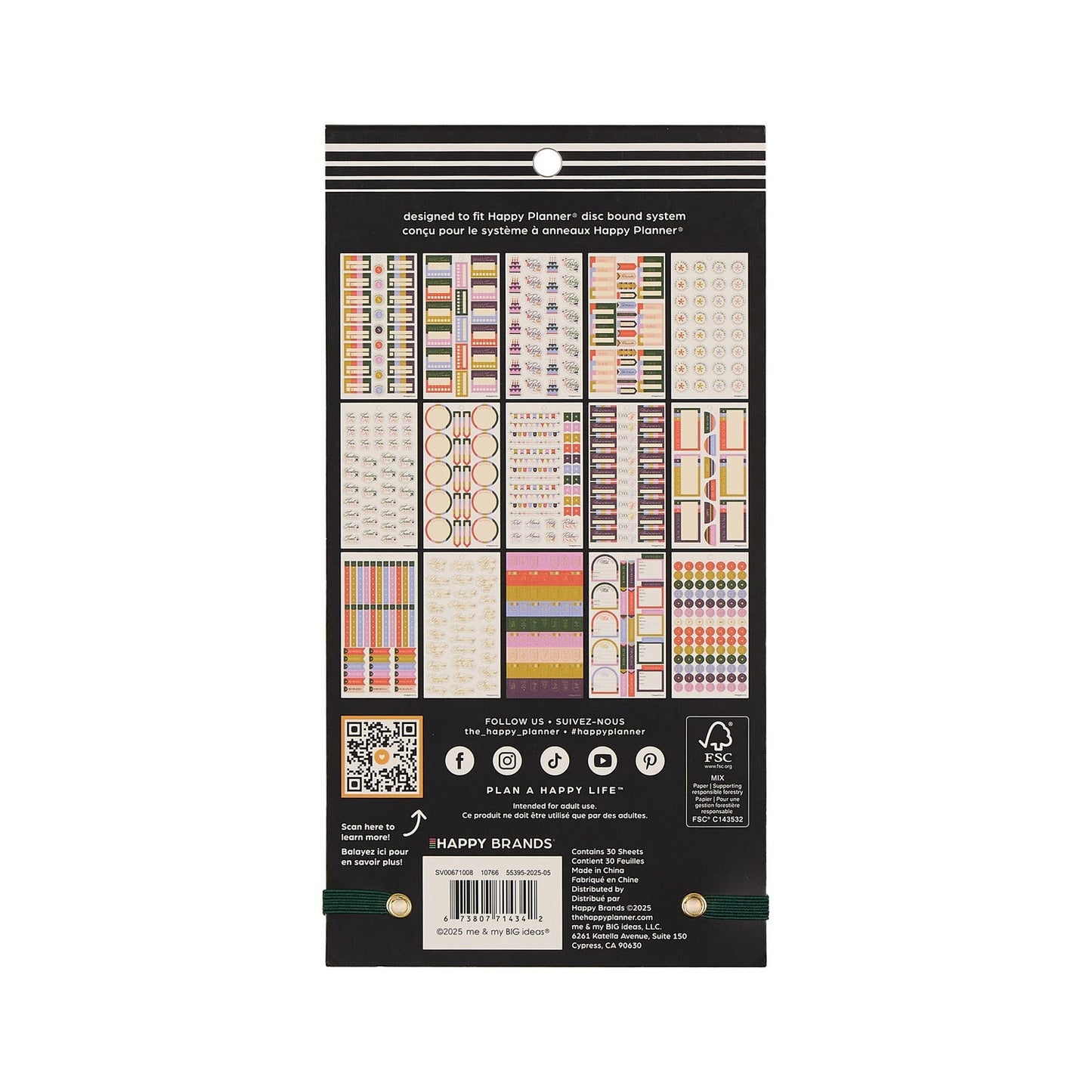 Priorities & Plans - Value Pack Stickers