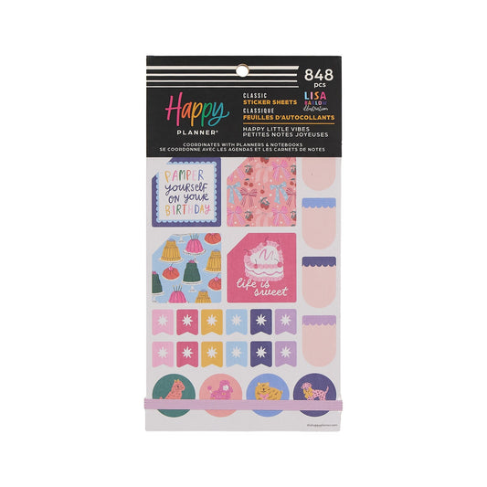 Happy Little Vibes - Value Pack Stickers