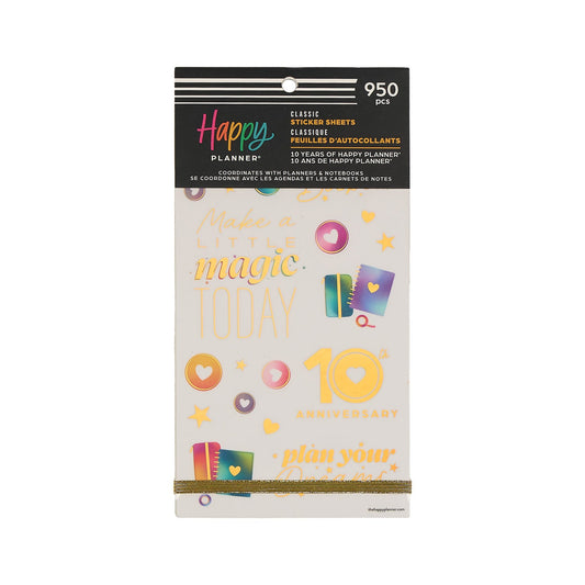 10 Years of Happy - Value Pack Sticker Book