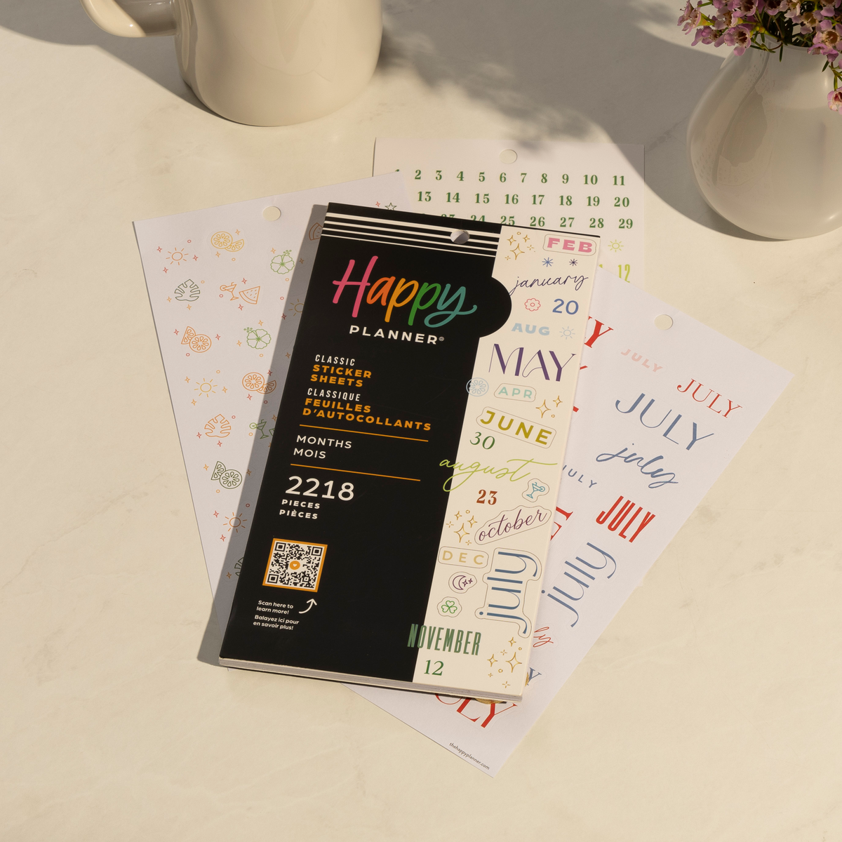 Colorful Months - Value Pack Stickers