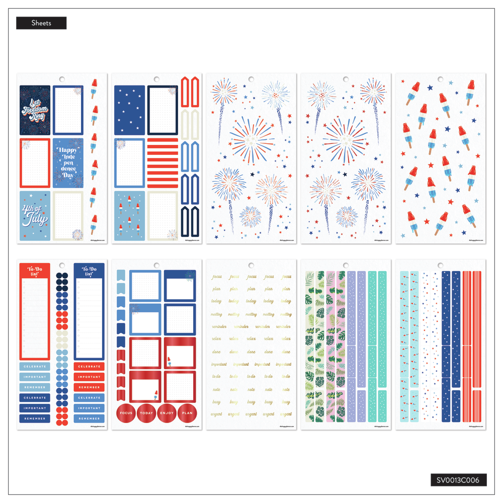 Summer Vibes - Value Pack Stickers