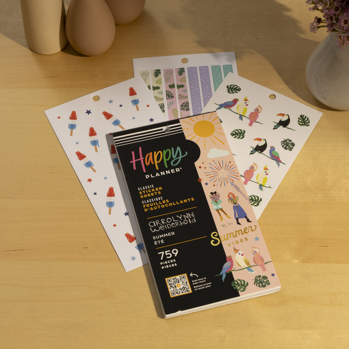 Summer Vibes - Value Pack Stickers