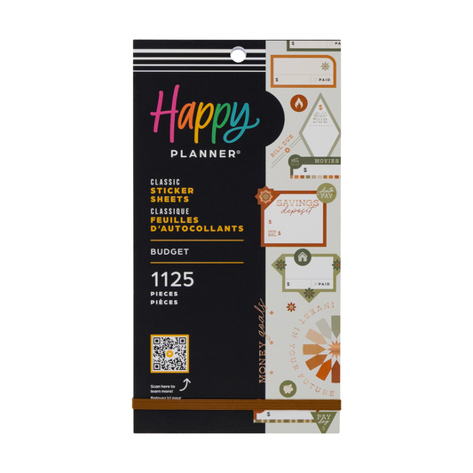 Sage & Terracotta Budget - Value Pack Stickers