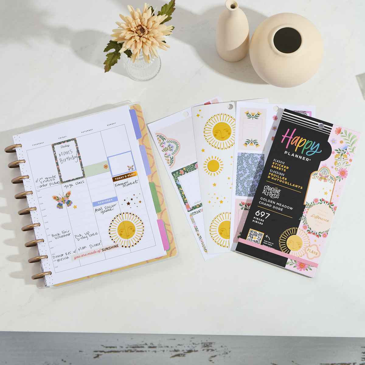 Golden Meadow - Value Pack Stickers