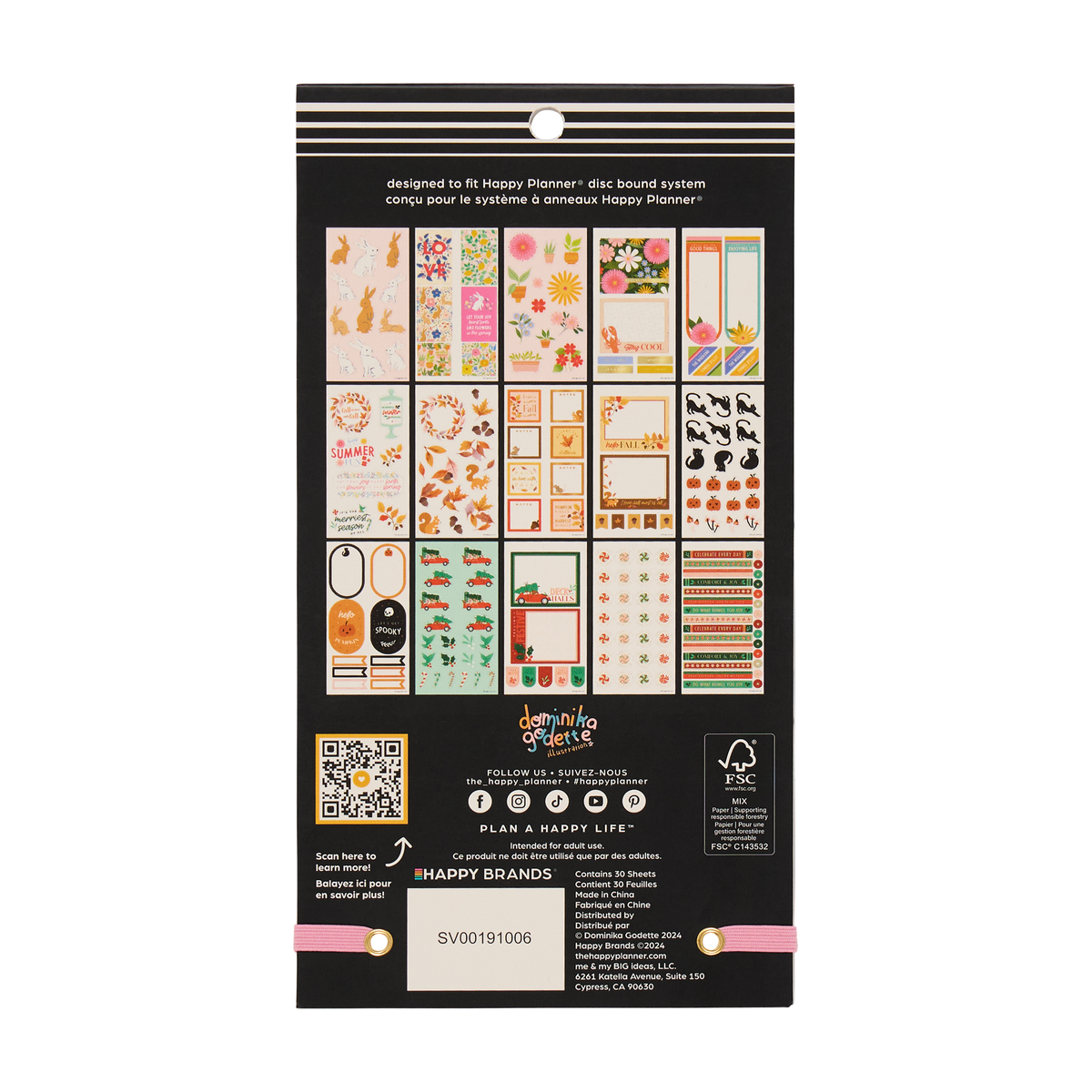 Whimsical Seasons - Value Pack Stickers - Big