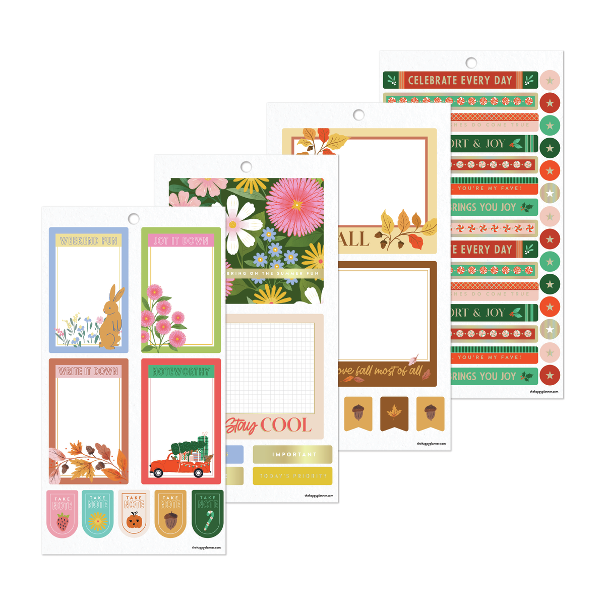 Whimsical Seasons - Value Pack Stickers - Big