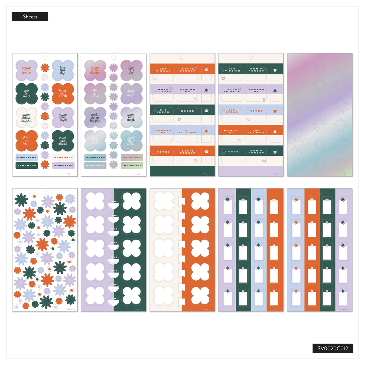 Soft Pop - Value Pack Stickers