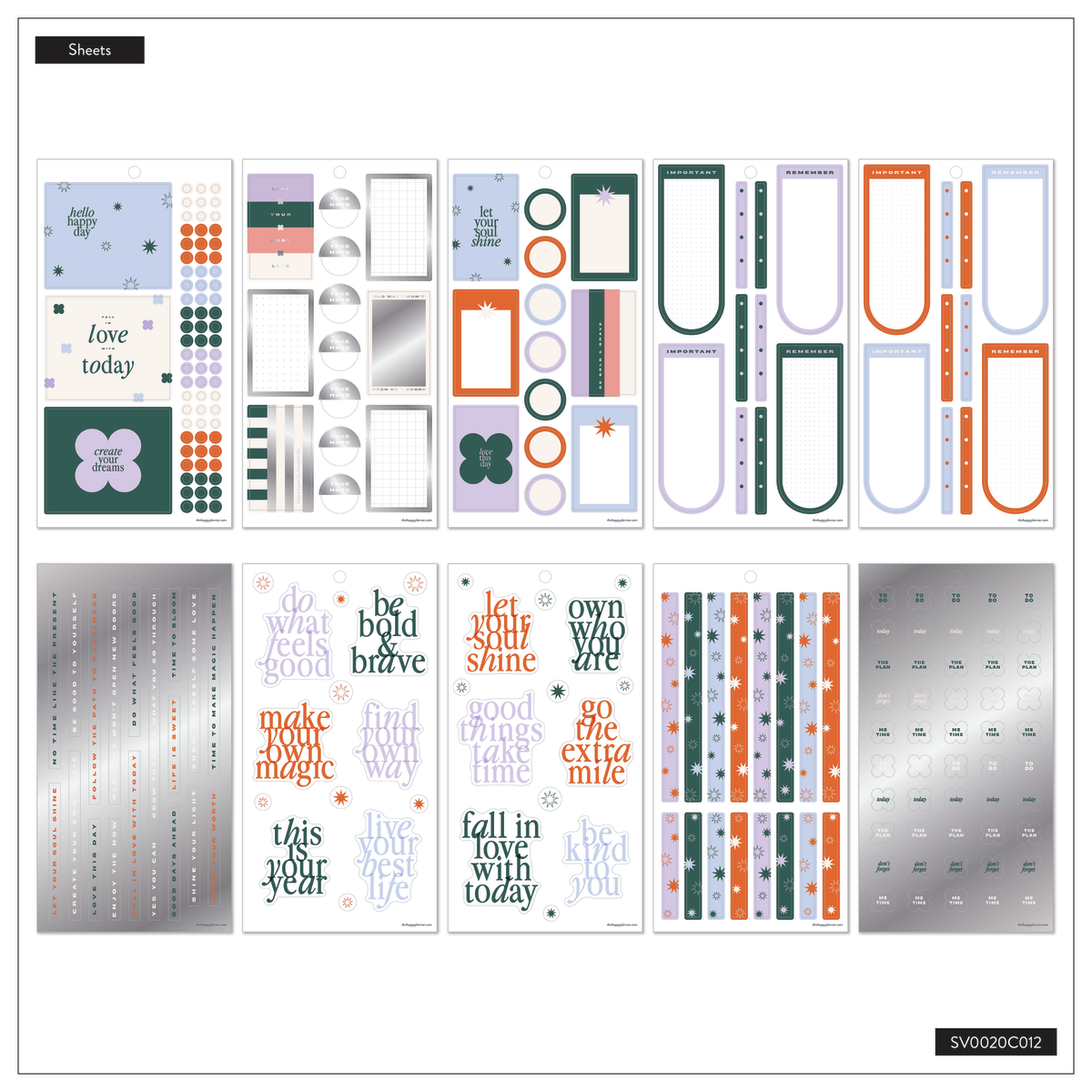 Soft Pop - Value Pack Stickers