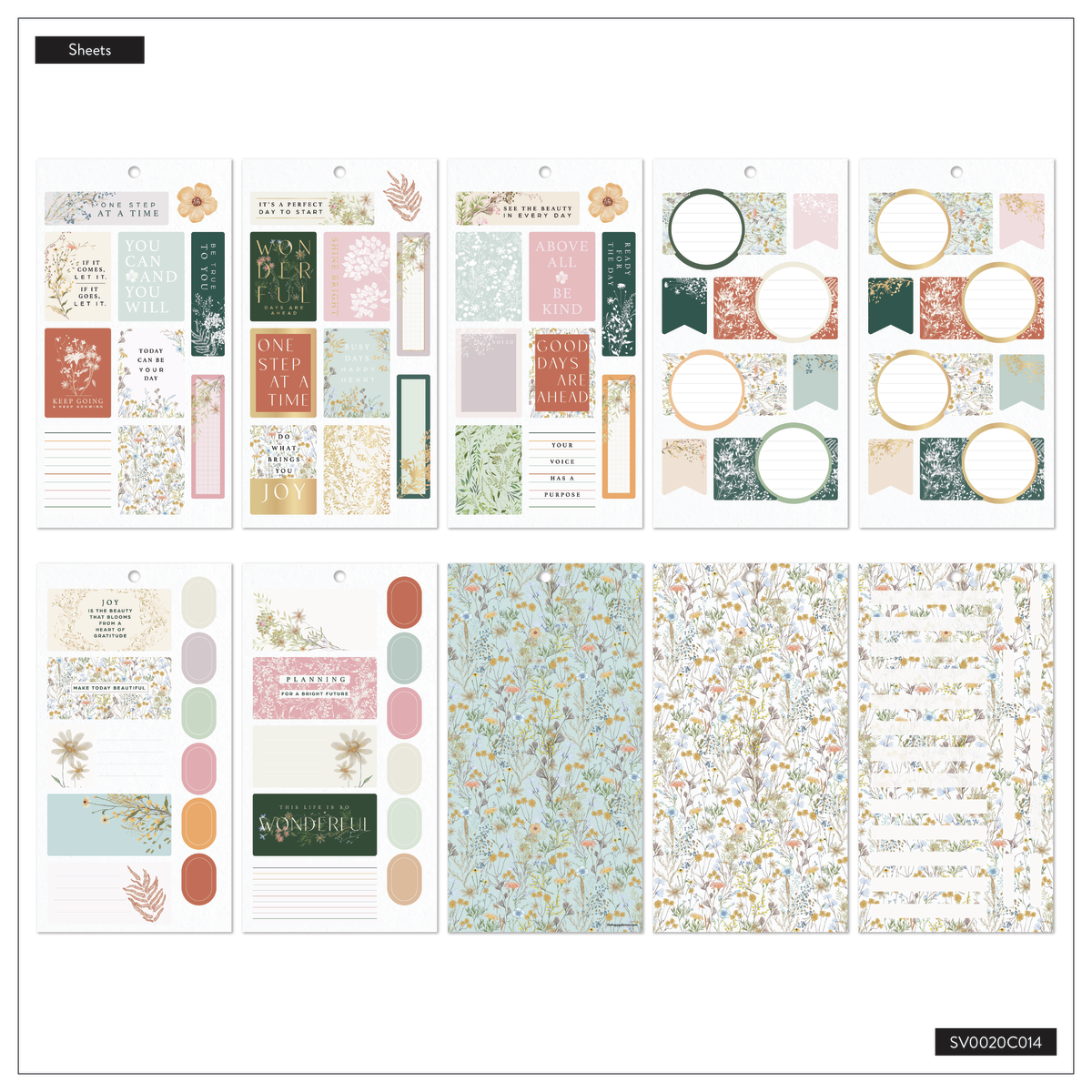Spring Fields - Value Pack Stickers