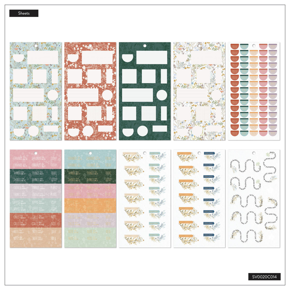 Spring Fields - Value Pack Stickers