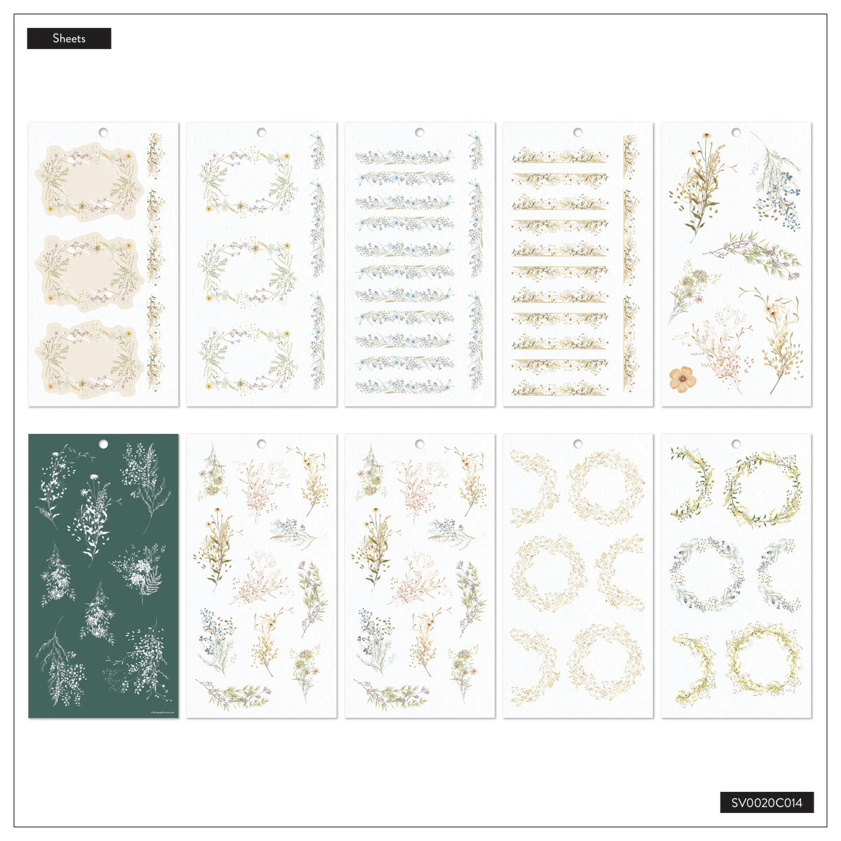 Spring Fields - Value Pack Stickers