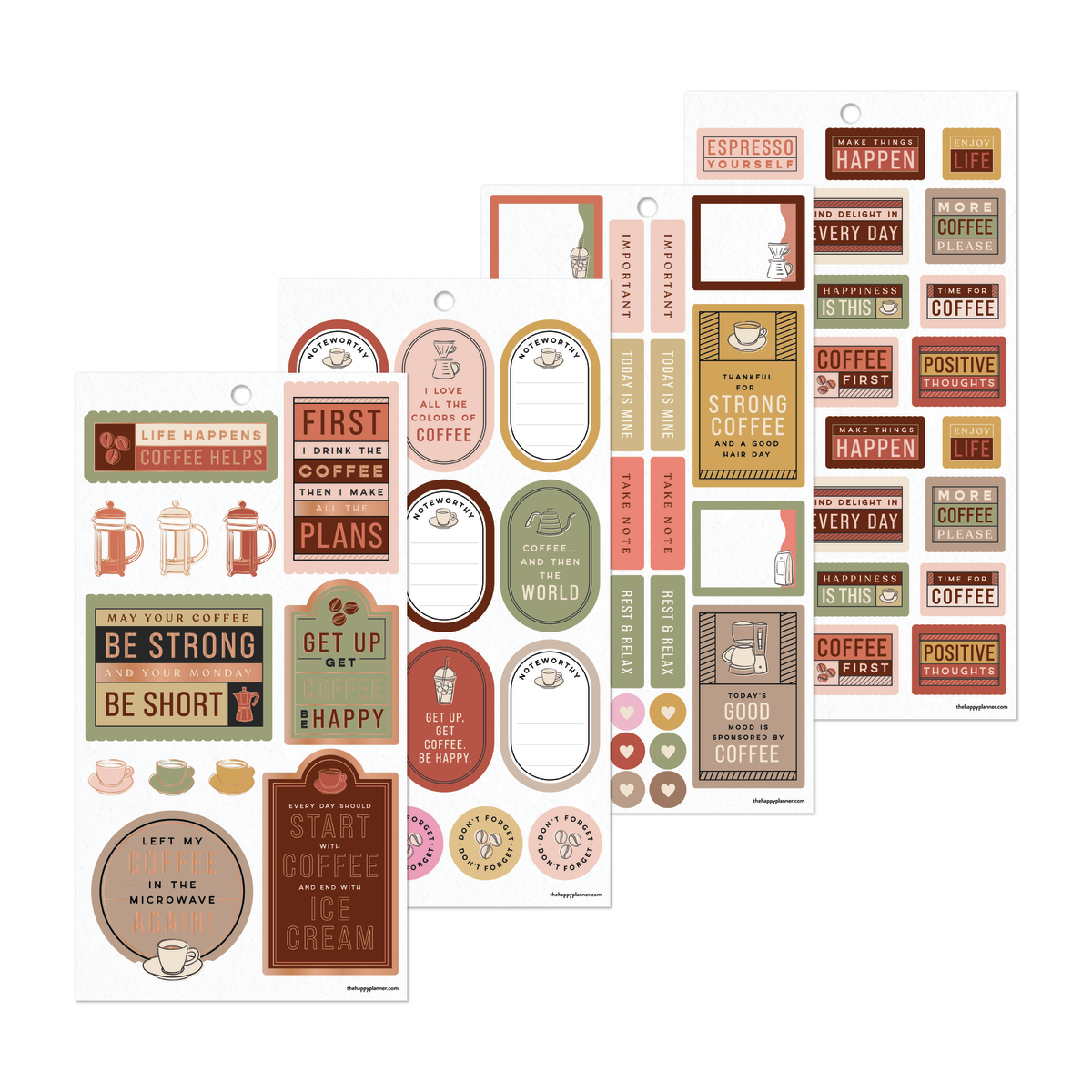Cafécore - Value Pack Stickers