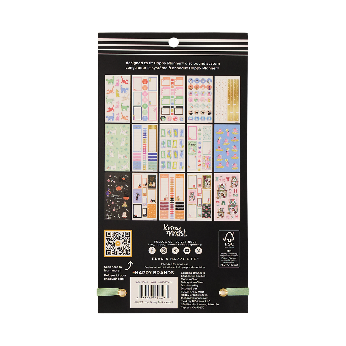 Purrfect Seasonal Cats - Value Pack Stickers
