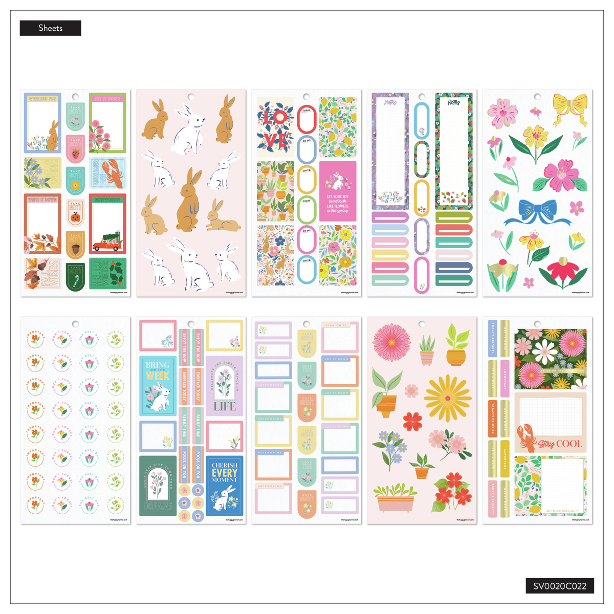 Whimsical Seasons - Value Pack Stickers