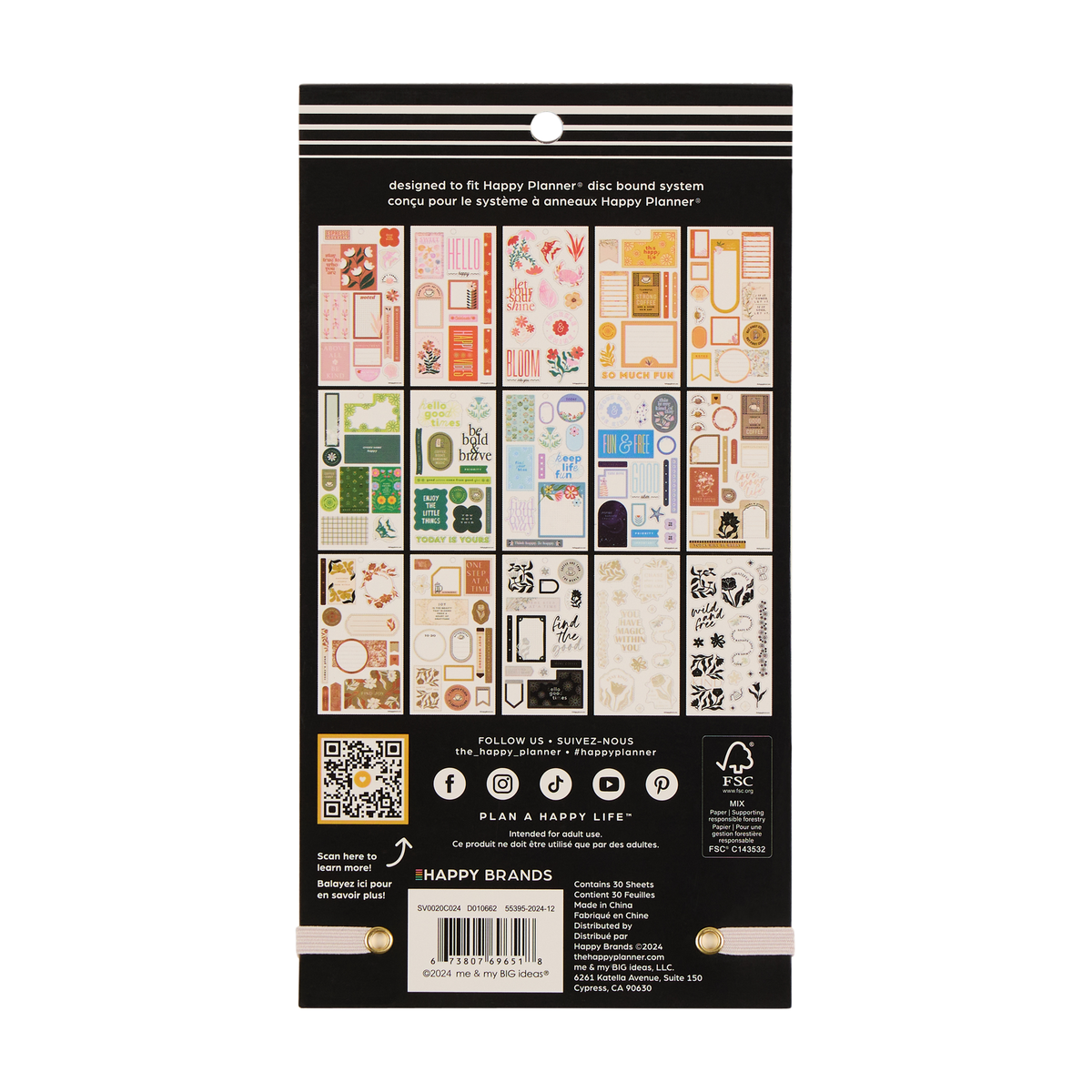 Coordinated Colors - Value Pack Stickers