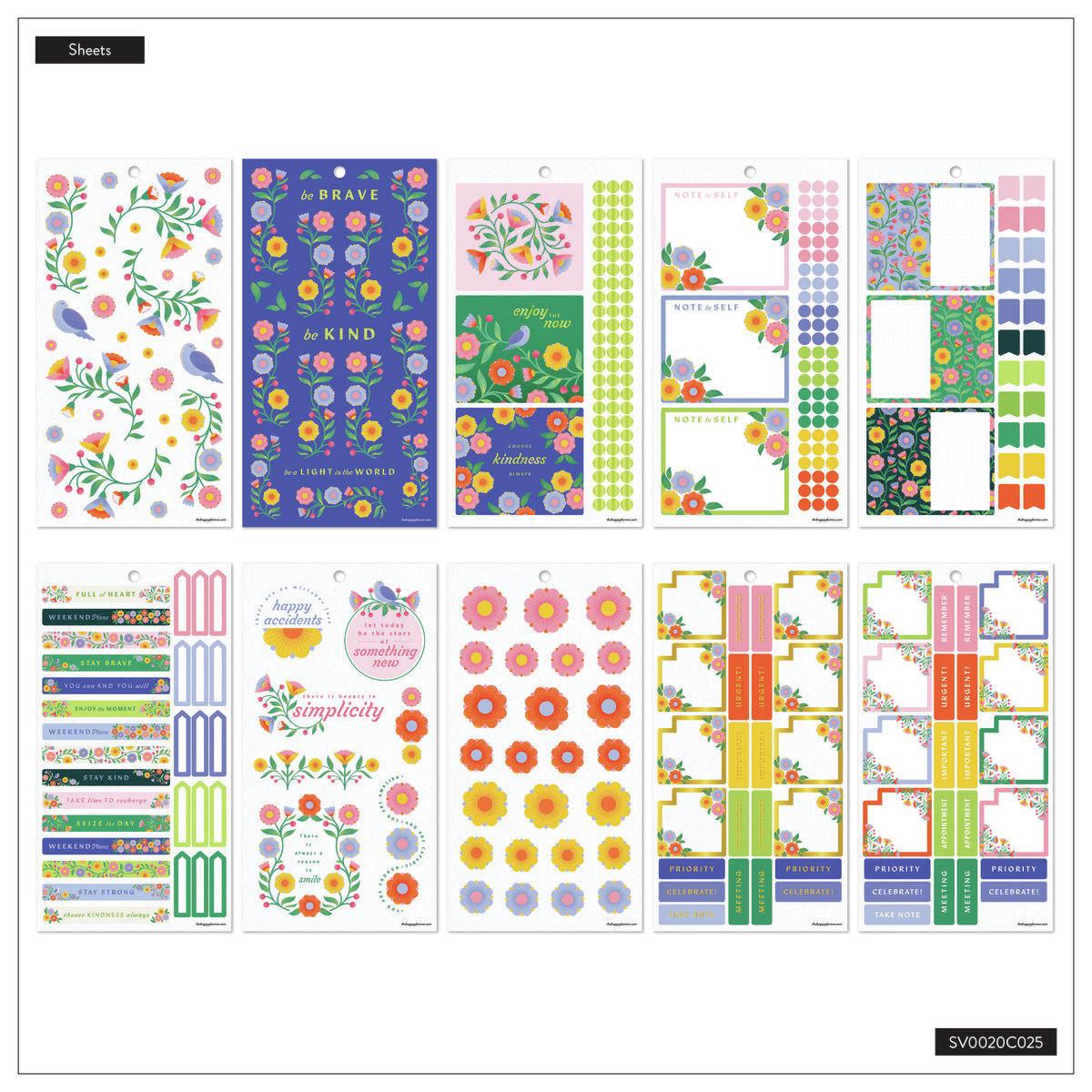 Bloom & Glow - Value Pack Stickers