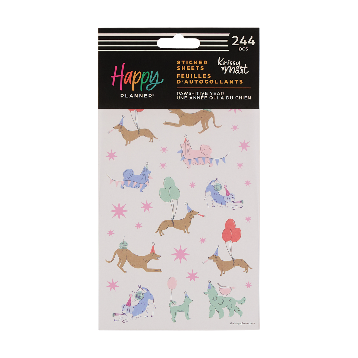 Pawsitive Seasonal Dogs - 10 Sticker Sheets