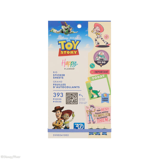 Disney & Pixar Toy Story 30th Anniversary - Value Pack Stickers - Big