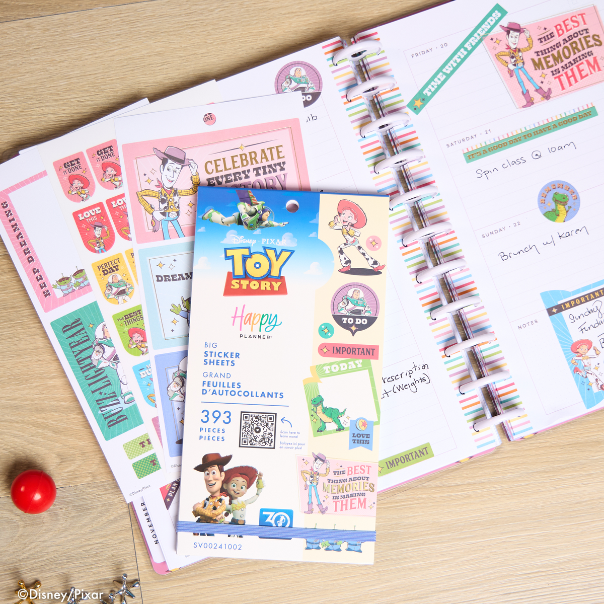 Disney & Pixar Toy Story 30th Anniversary - Value Pack Stickers - Big