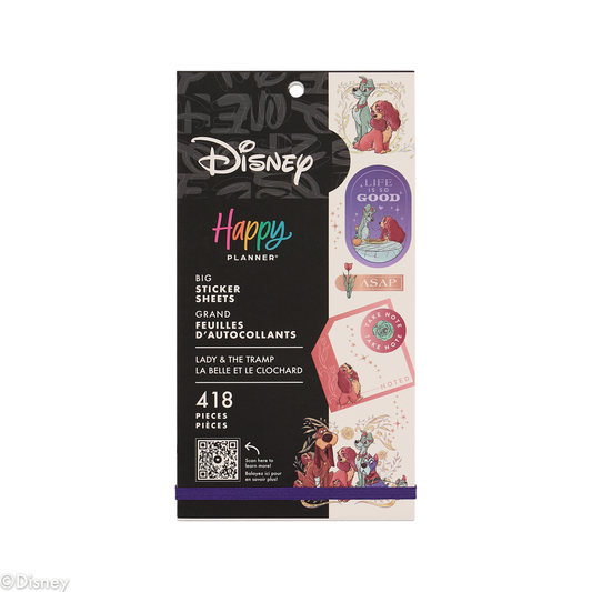 Disney Lady & The Tramp - Value Pack Stickers - Big