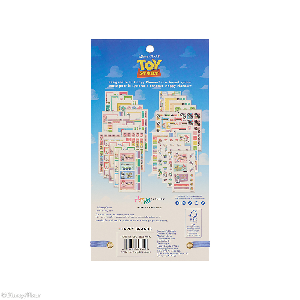 Disney & Pixar Toy Story 30th Anniversary - Value Pack Stickers