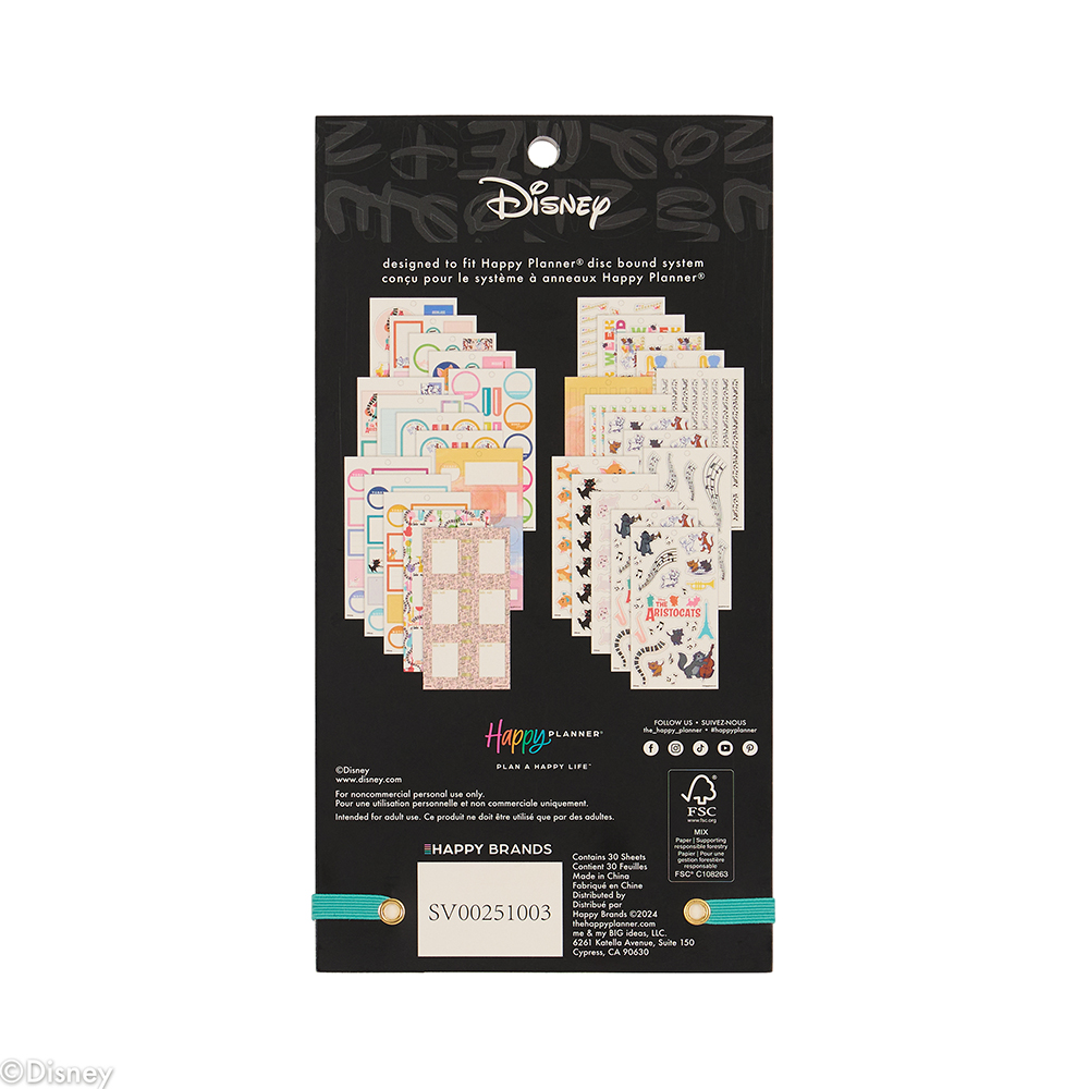 Disney The Aristocats - Value Pack Stickers