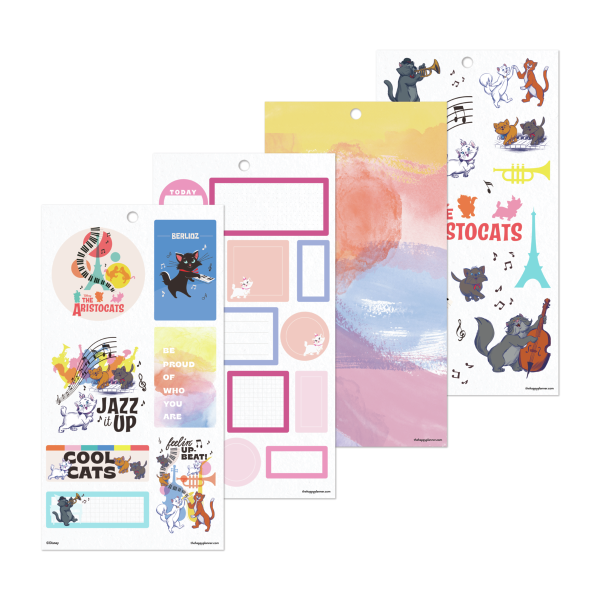 Disney The Aristocats - Value Pack Stickers
