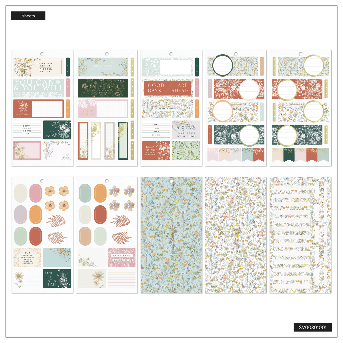 Spring Fields - Value Pack Sticker - Mini