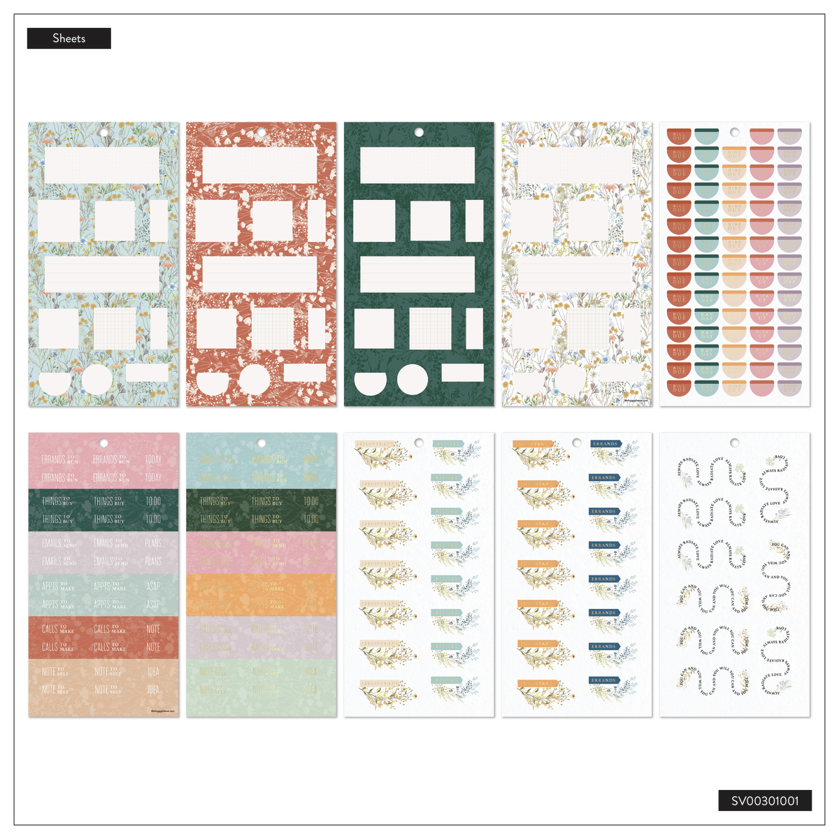 Spring Fields - Value Pack Sticker - Mini