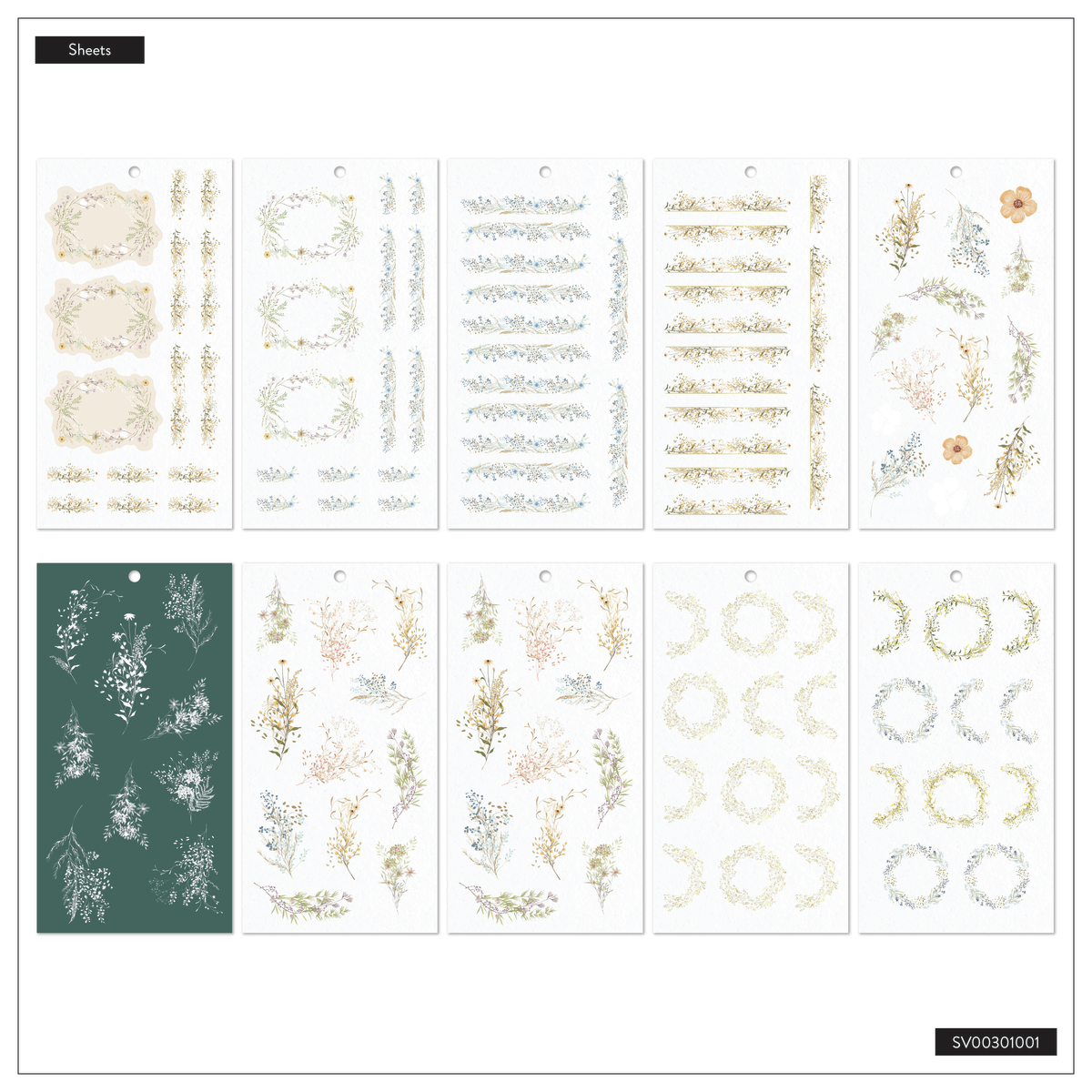 Spring Fields - Value Pack Sticker - Mini