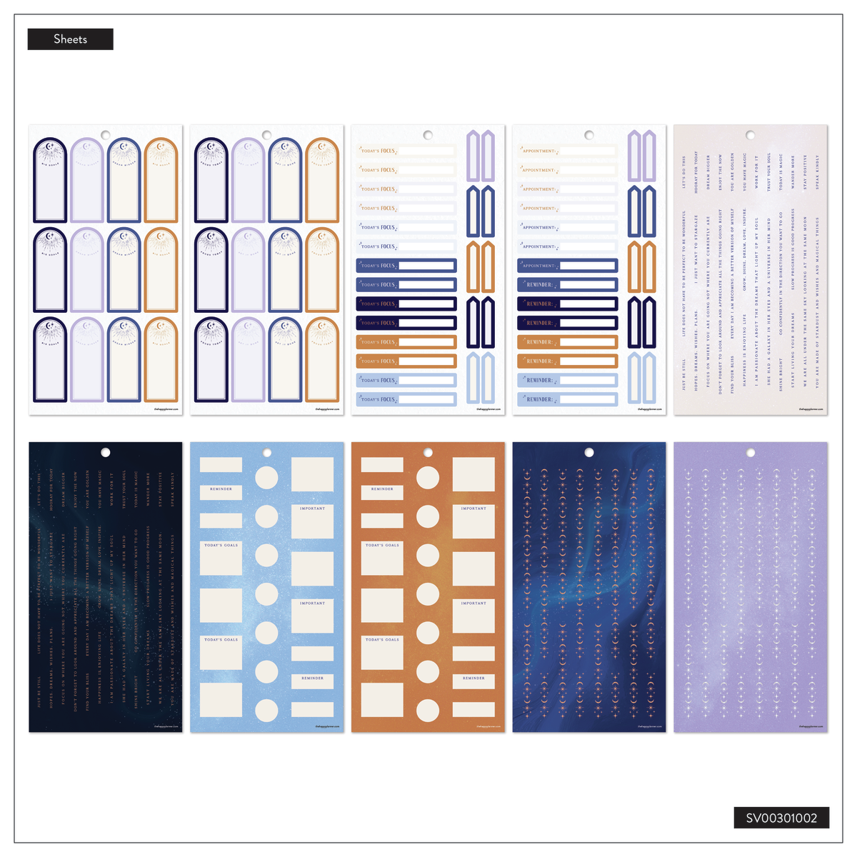 Starcrossed - Value Pack Stickers - Mini