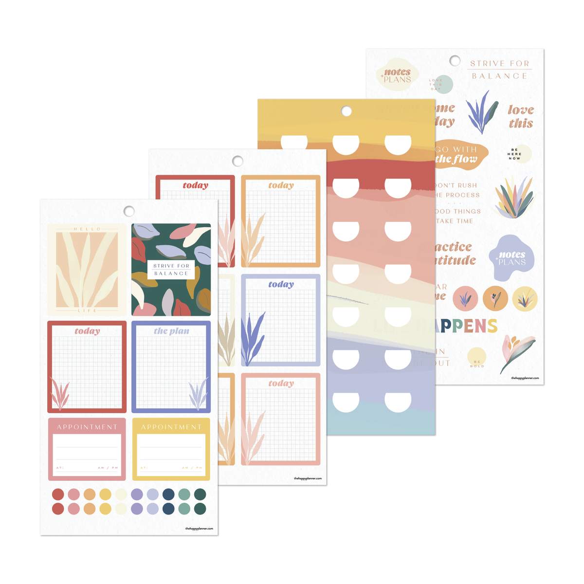 Serene Shapes - Value Pack Stickers - Mini