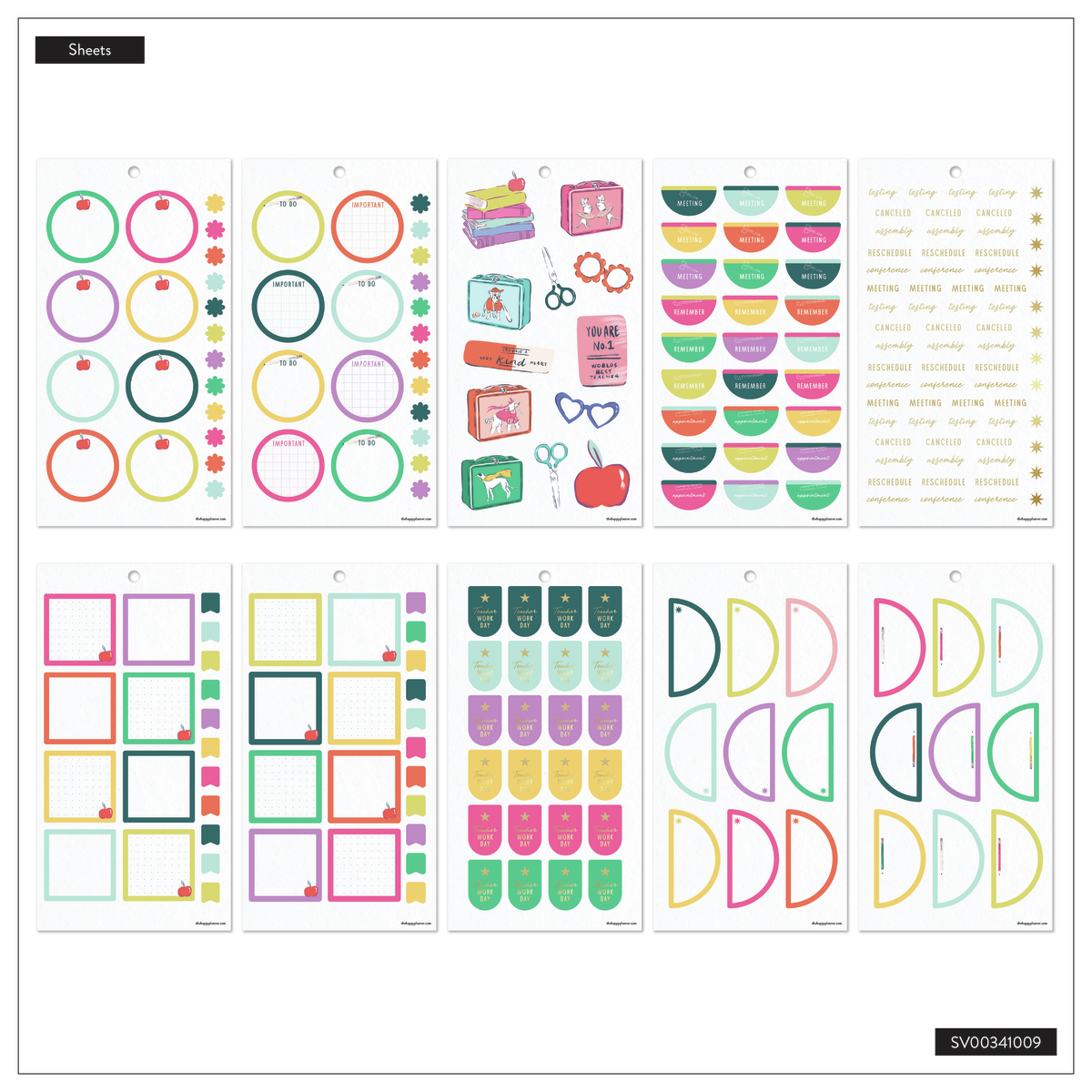Pawsitive Teacher - Value Pack Stickers - Big