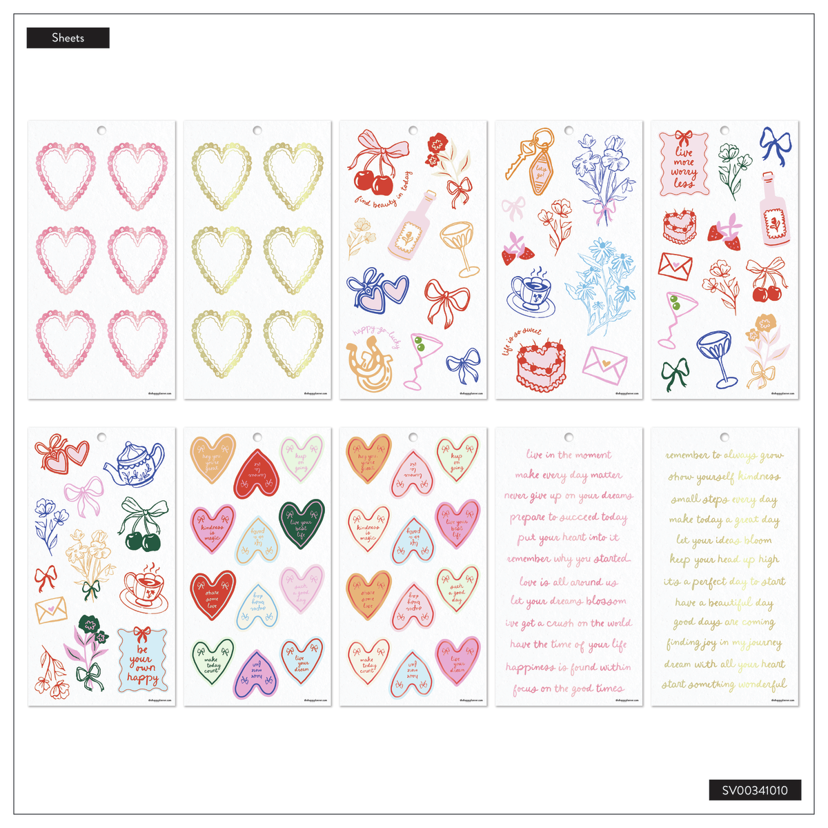Everyday Coquette - Value Pack Stickers - Big