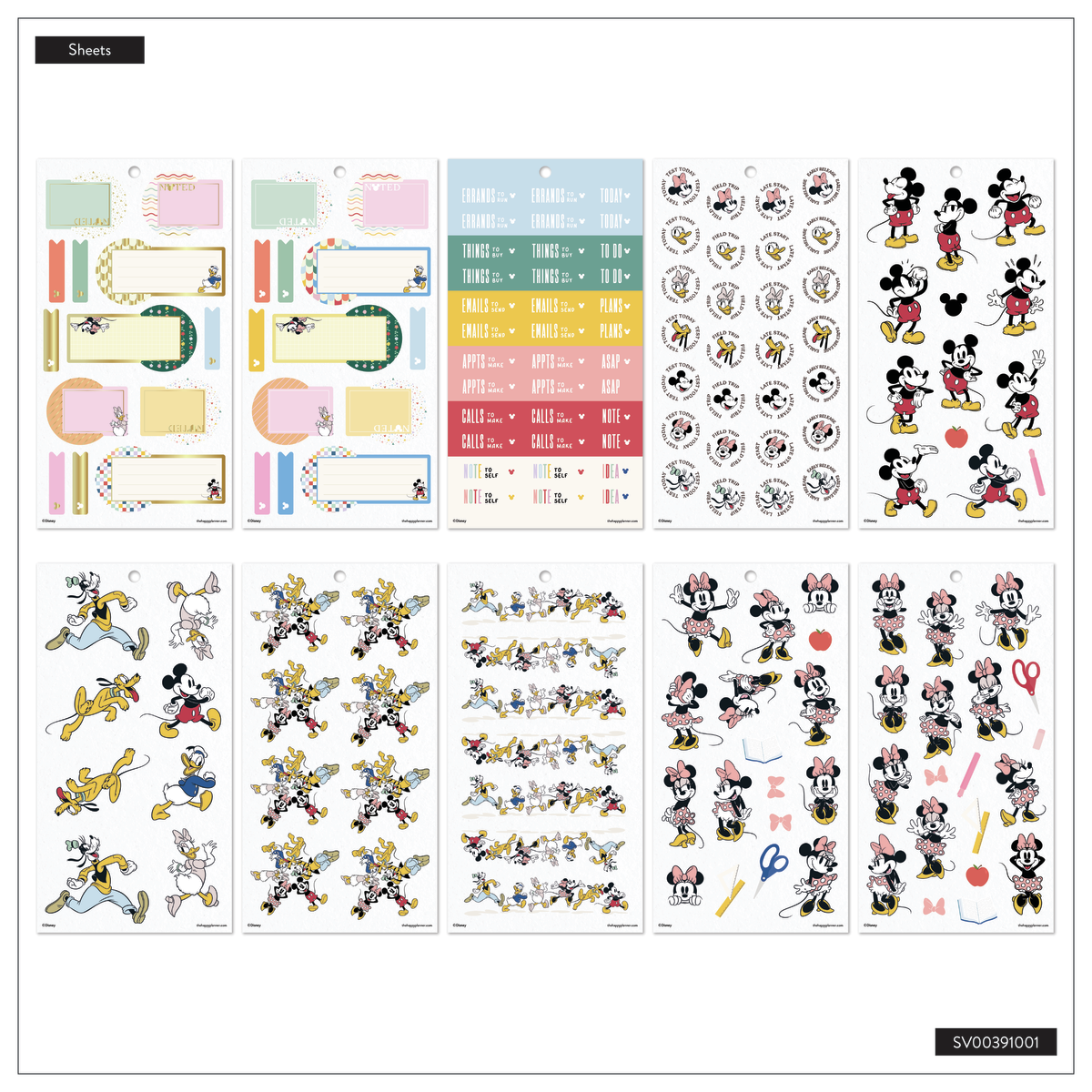 Disney Mickey Mouse & Friends Teacher - Value Pack Stickers