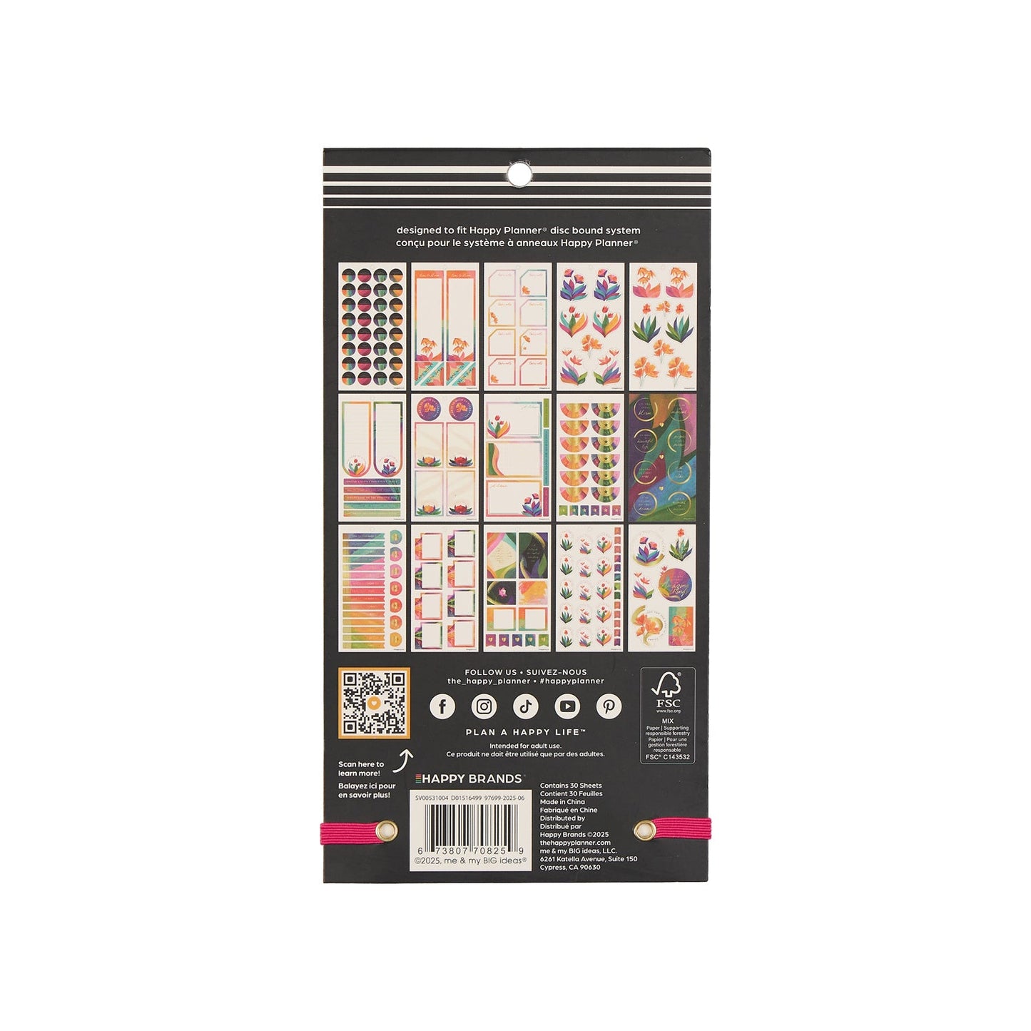 Floral Energy - Value Pack Stickers - Big