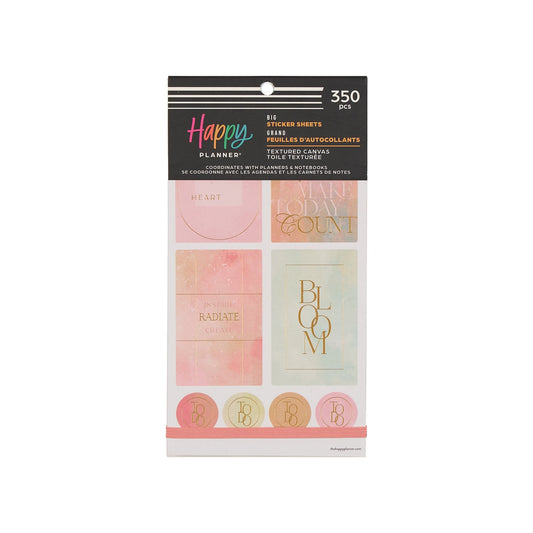 Textured Canvas - Value Pack Stickers - Big