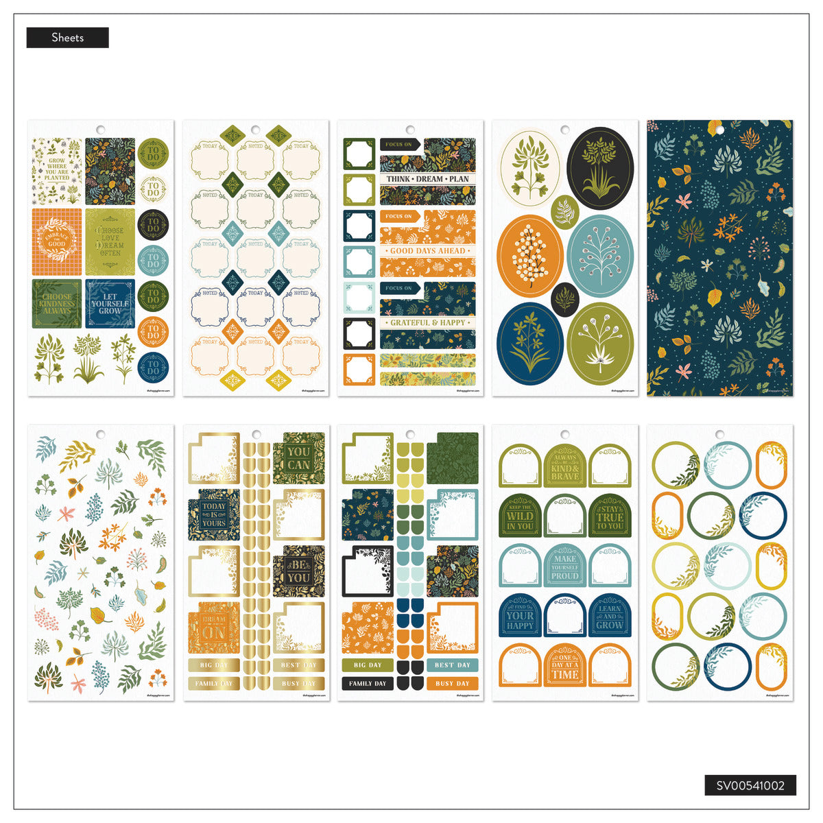 Herbarium - Value Pack Stickers