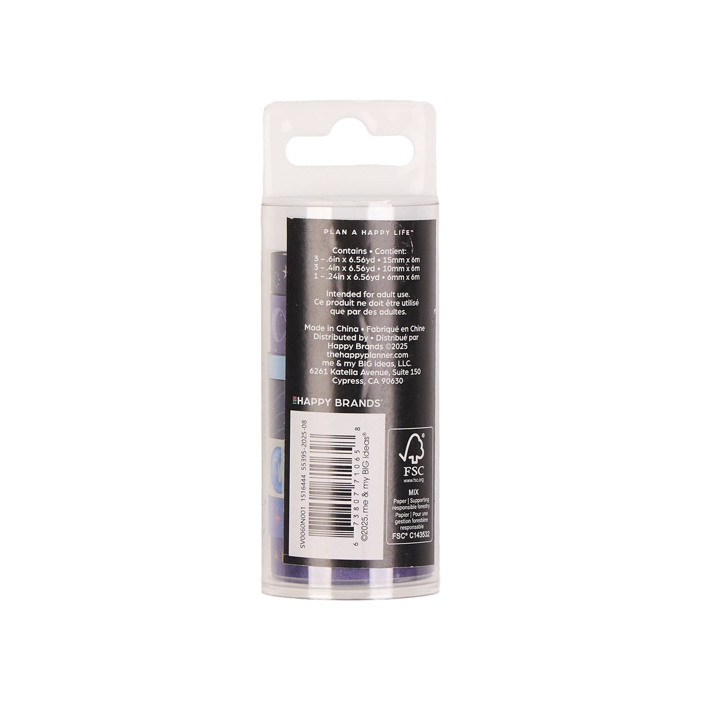 Star Signs - Washi Tape - 7 Pack