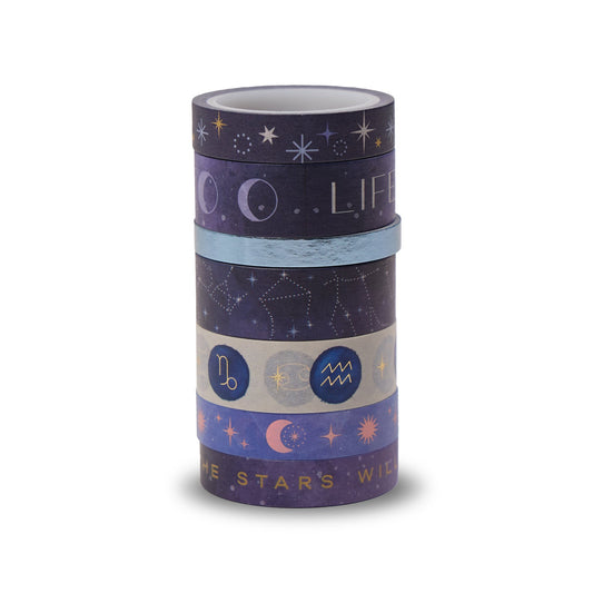 Star Signs - Washi Tape - 7 Pack