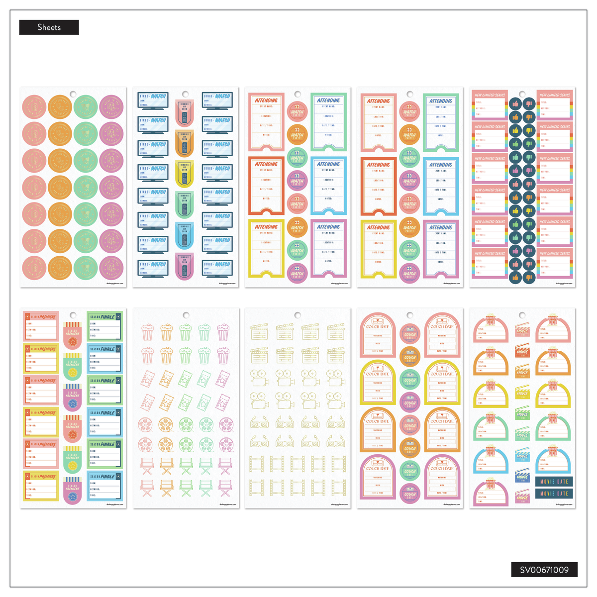 Spotlight Moments - Value Pack Stickers