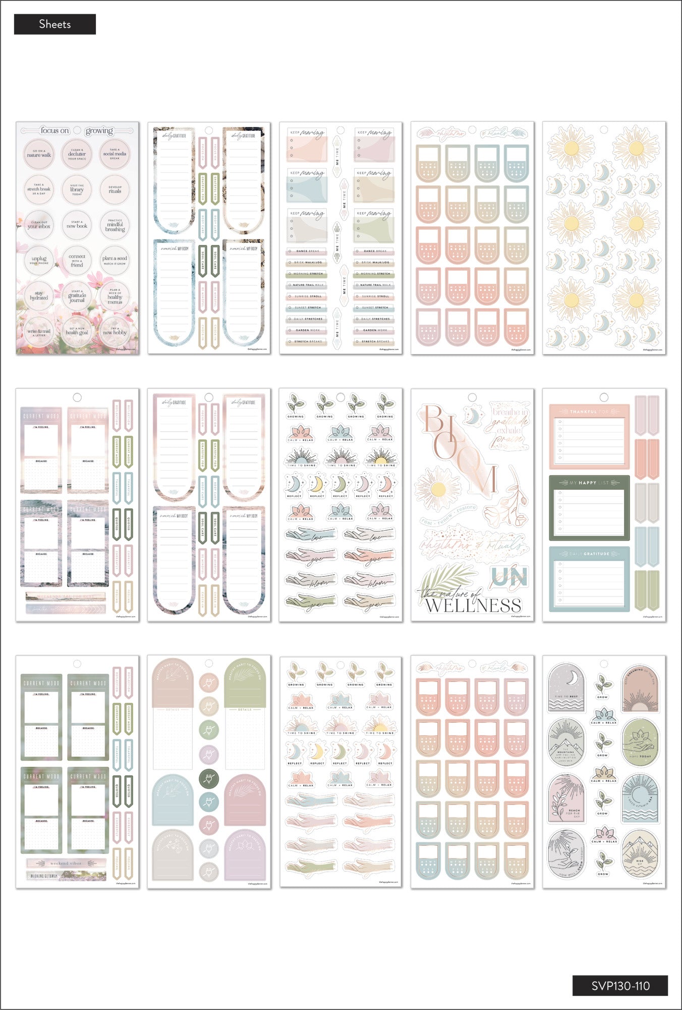 Value Pack Stickers - Nature of Wellness